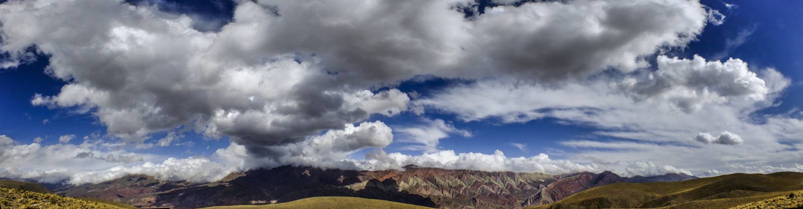 photo panoramique d'argentine: ciel et nuage