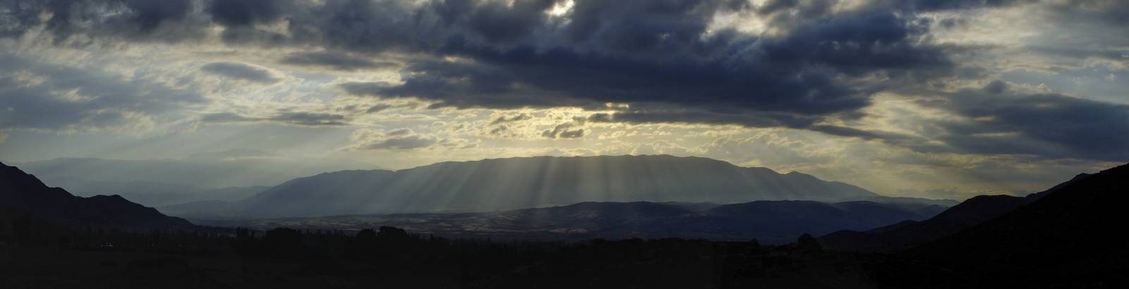photo panoramique d'argentine: ciel et nuage