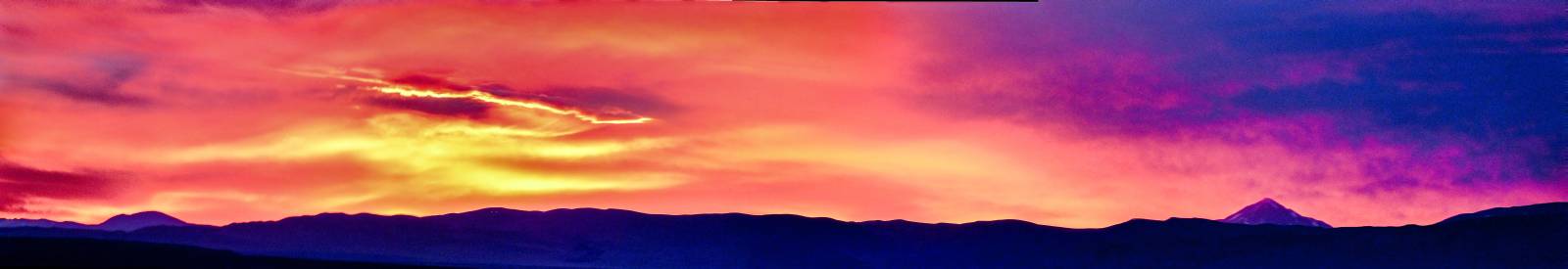 photo panoramique d'argentine: ciel et nuage