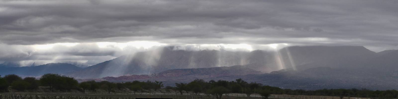 photo panoramique d'argentine: ciel et nuage