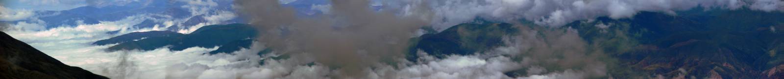 photo panoramique d'argentine: ciel et nuage