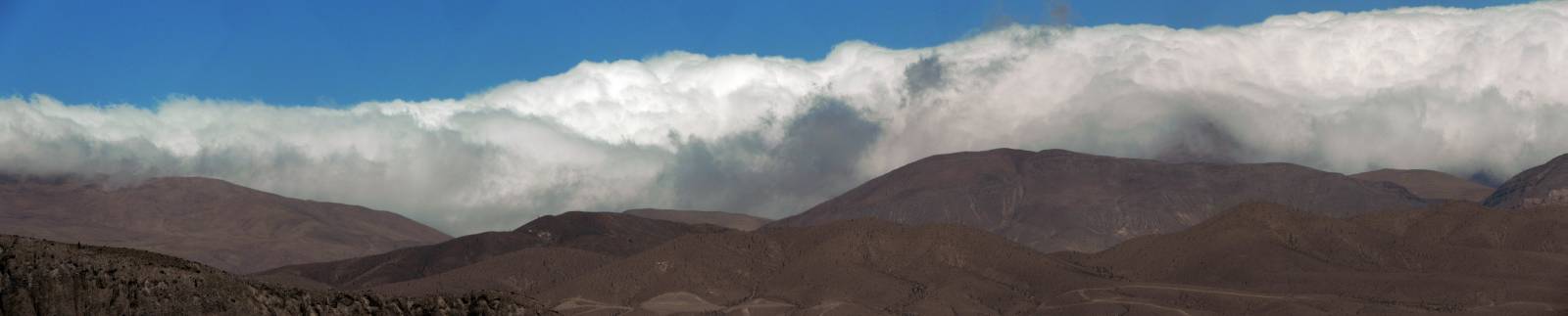 photo panoramique d'argentine: ciel et nuage
