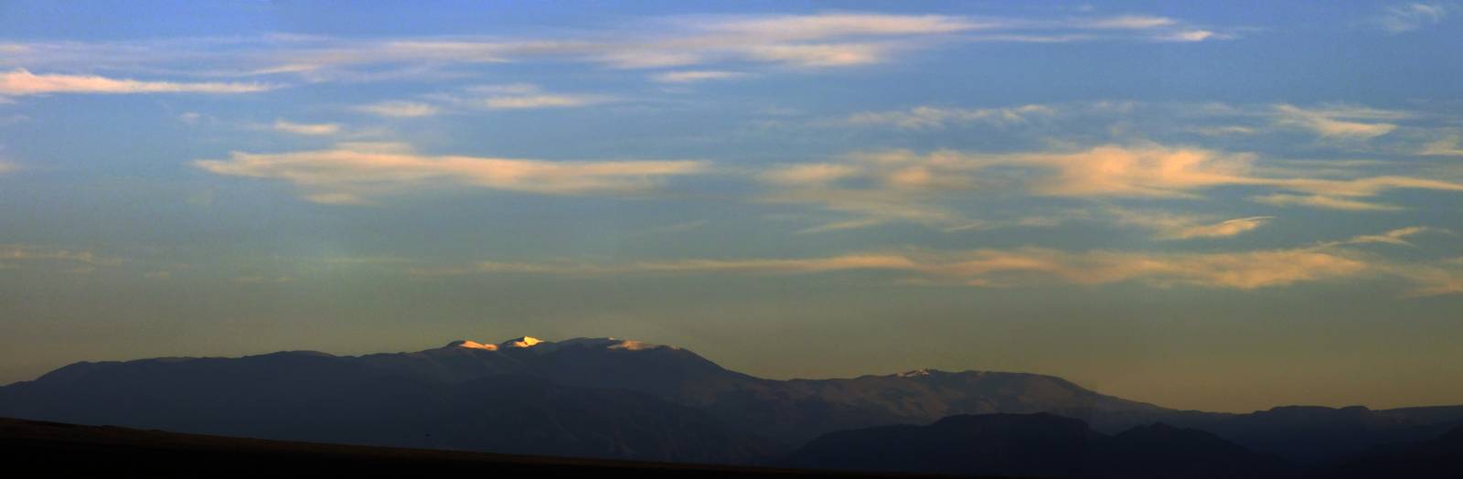 photo panoramique d'argentine: ciel et nuage