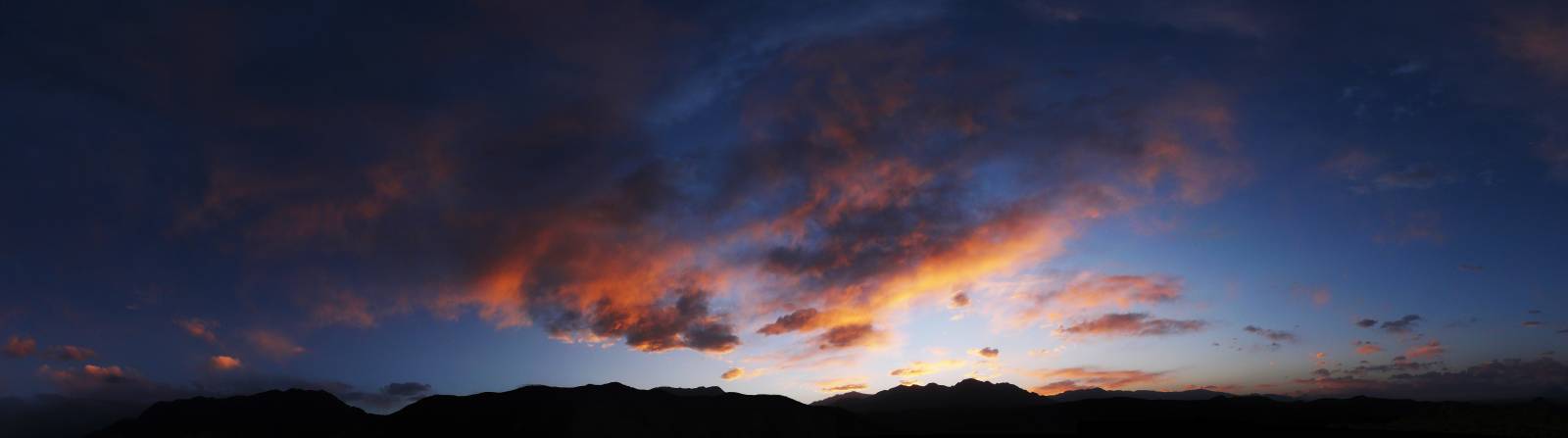 photo panoramique d'argentine: ciel et nuage