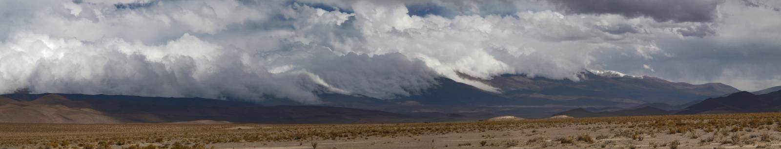 photo panoramique d'argentine: ciel et nuage