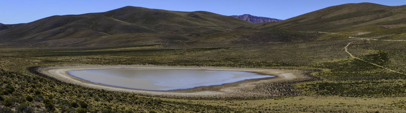 photo panoramique d'argentine: lagune