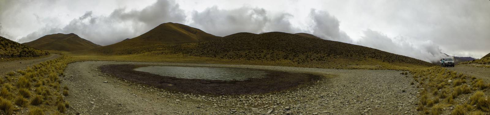 photo panoramique d'argentine: lagune