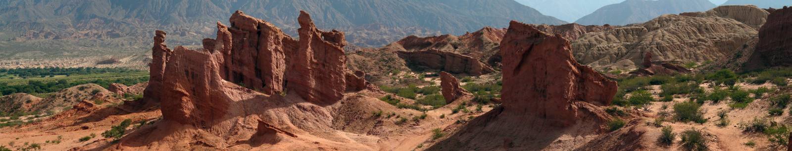photo panoramique d'argentine: quebrada de las conchas