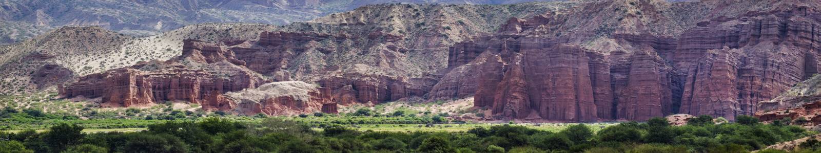 photo panoramique d'argentine: quebrada de las conchas