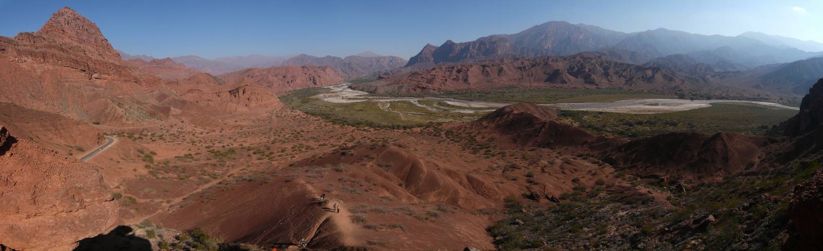photo panoramique d'argentine: quebrada de las conchas
