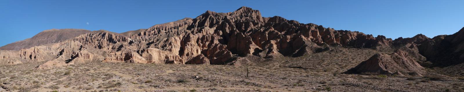 photo panoramique d'argentine: quebrada de humahuaca