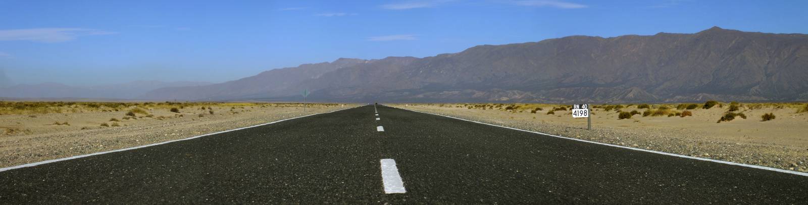 photo panoramique d'argentine: route nationale 40