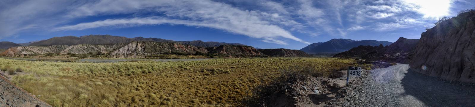 photo panoramique d'argentine: route nationale 40