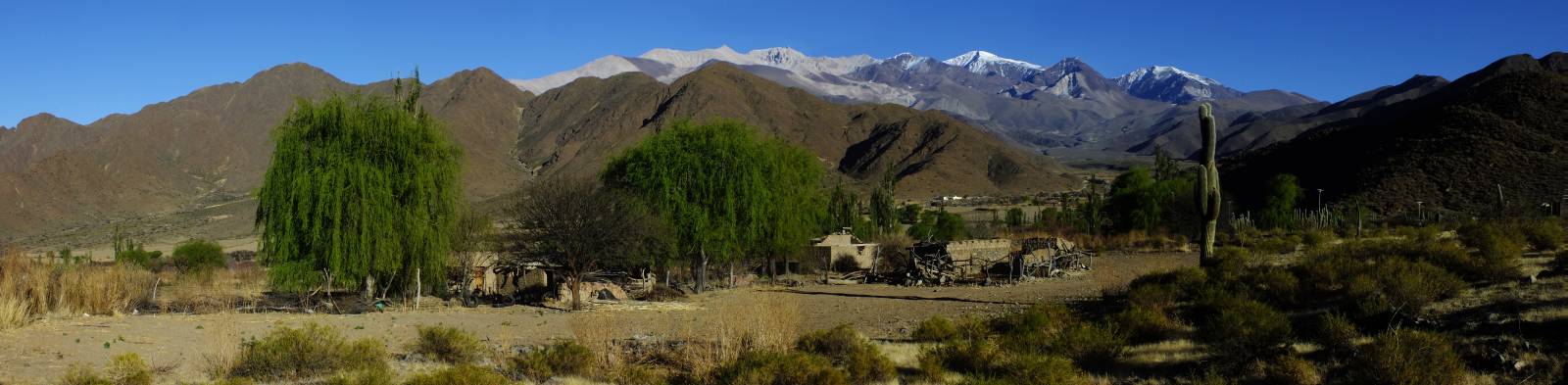 photo panoramique d'argentine: las pailas