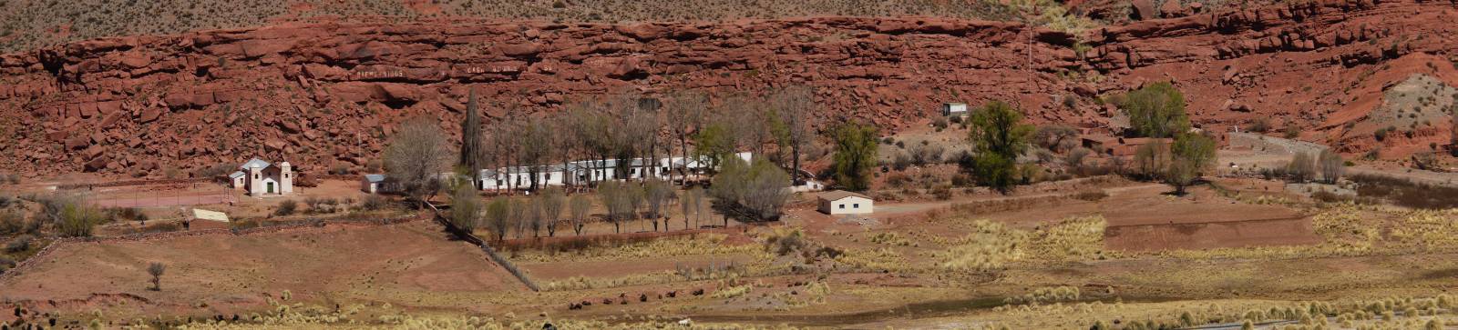 photo panoramique d'argentine: casa blanca