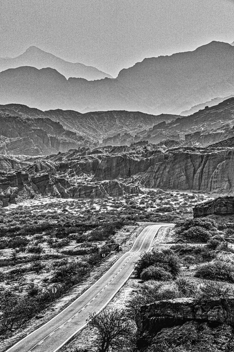 photos noir et blanc d'argentine