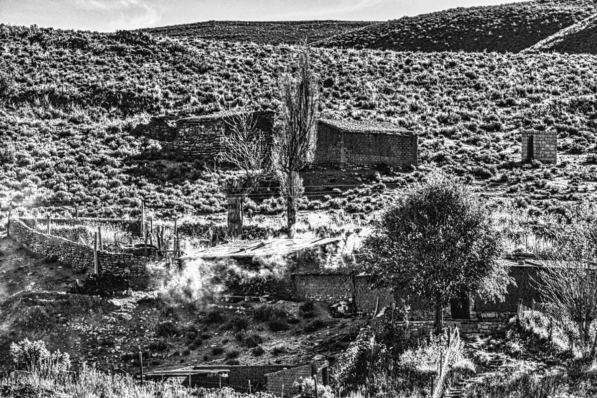 photos noir et blanc d'argentine