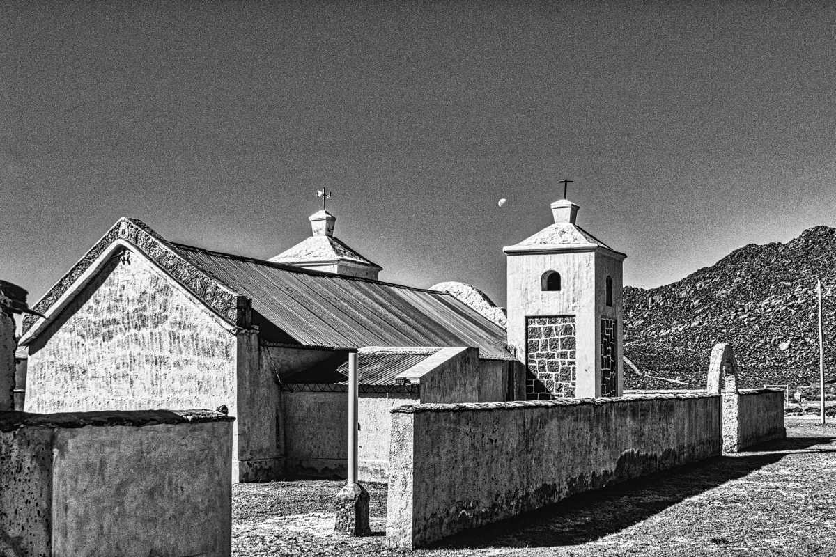 photos noir et blanc d'argentine
