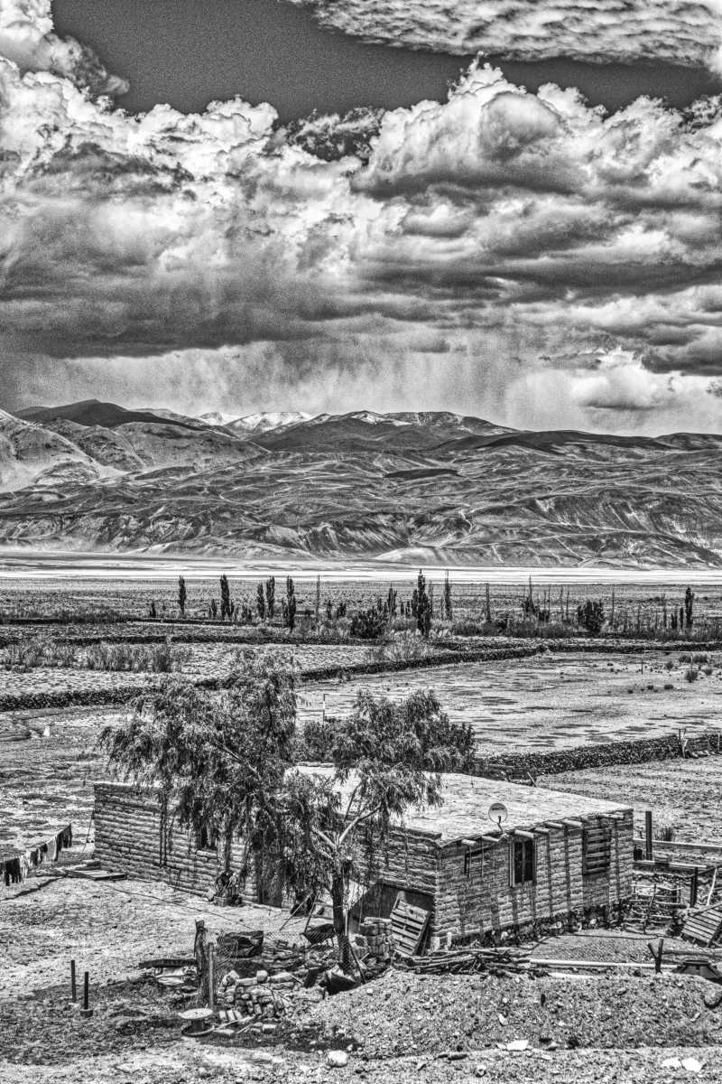 photos noir et blanc d'argentine
