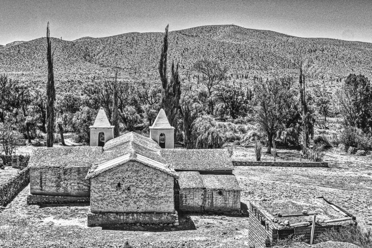 photos noir et blanc d'argentine