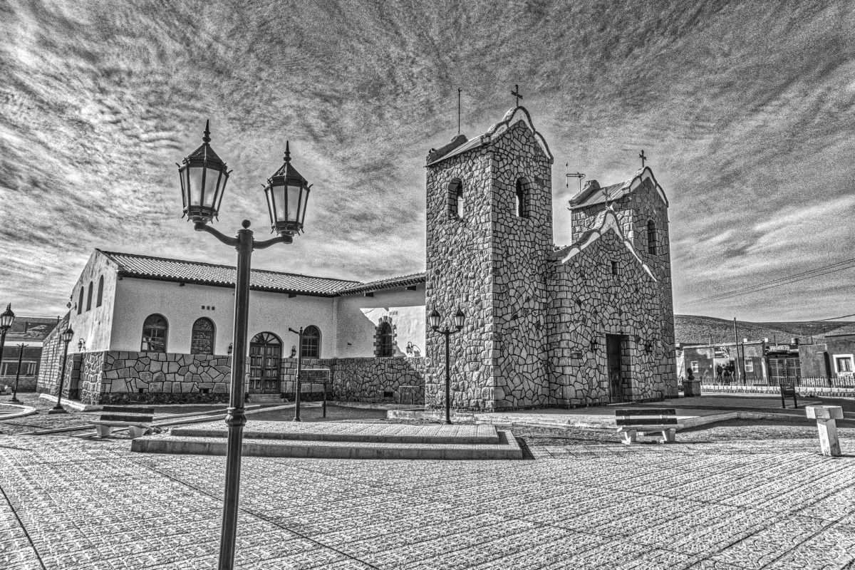 photos noir et blanc d'argentine