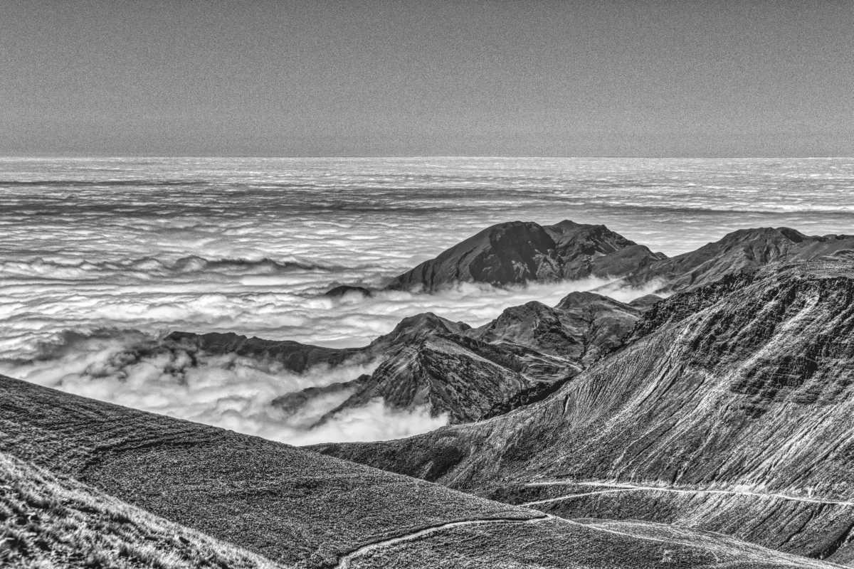 photos noir et blanc d'argentine