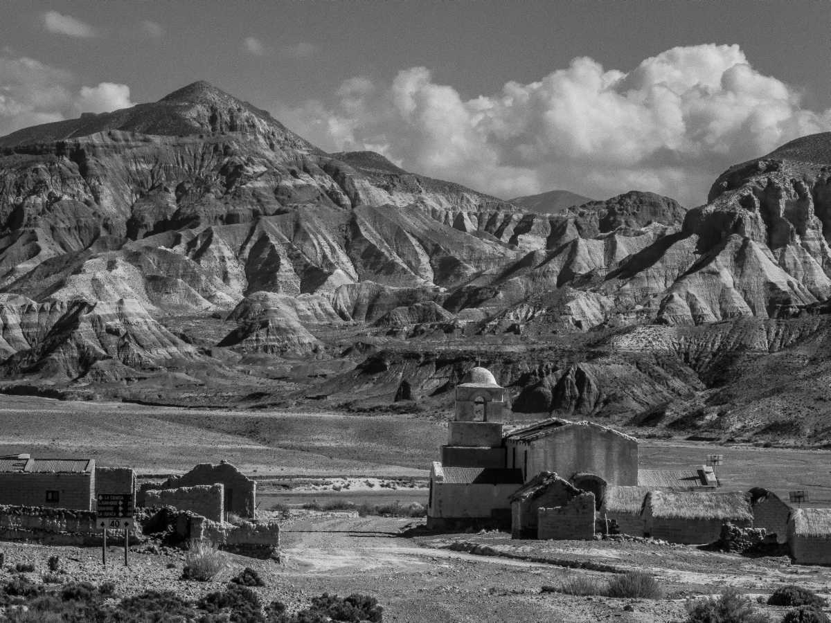 photos noir et blanc d'argentine