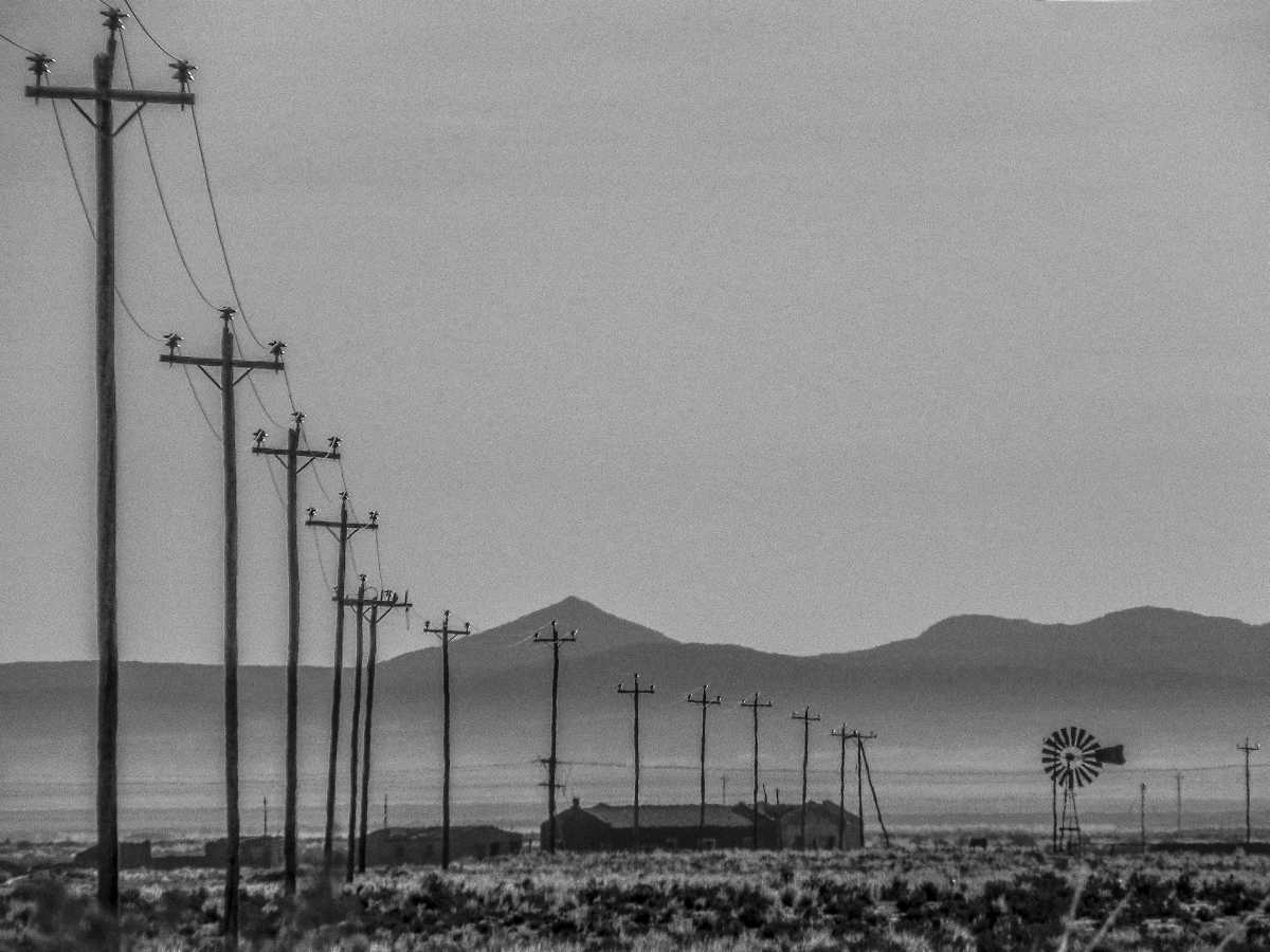 photos noir et blanc d'argentine