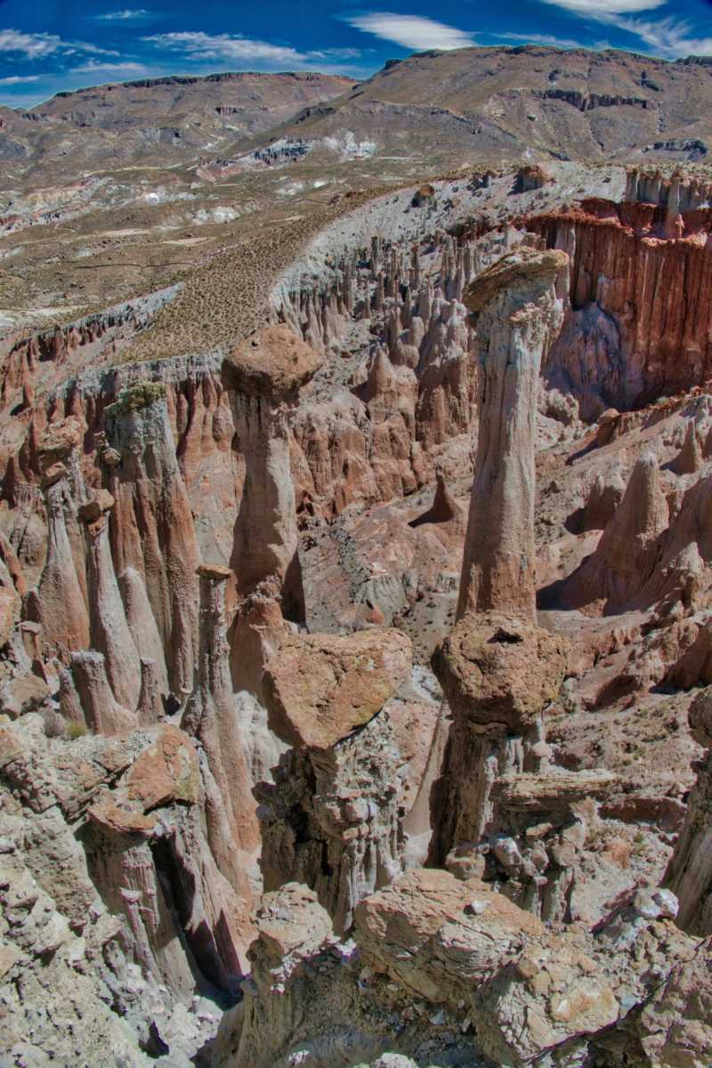 Photos des hauts plateaux argentins