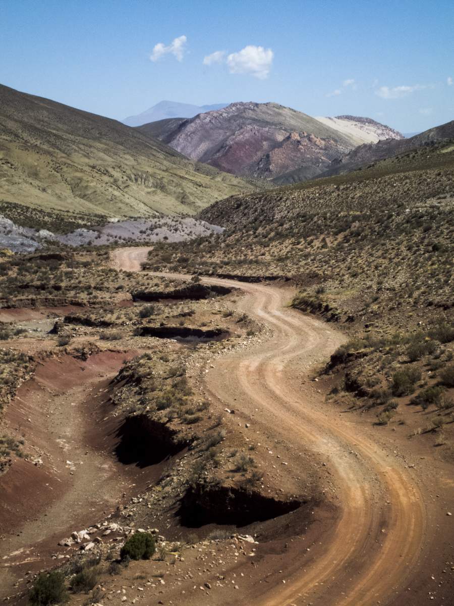 Photos des hauts plateaux argentins